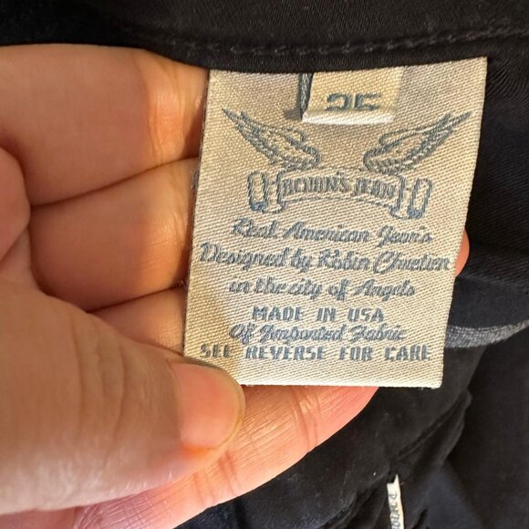 Robin's Jean Women's Black Style#SP9911 Made in USA Size 25 - Picture 14 of 15